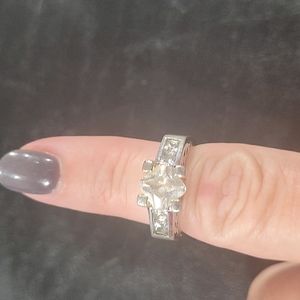 Silpada silver size 6 ring